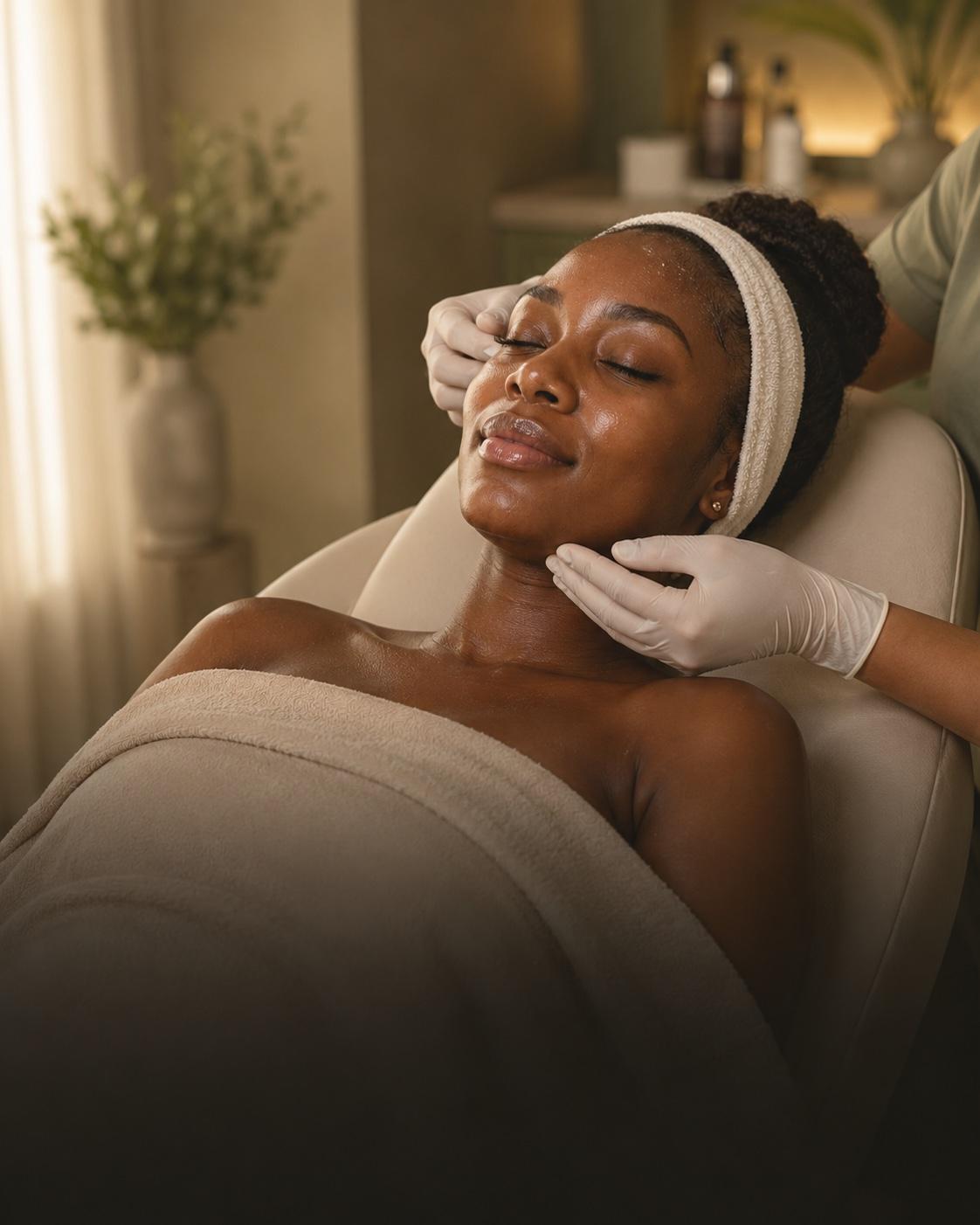 In-person aesthetics treatments at the Shezuri studio