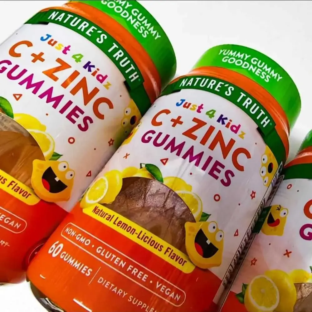 Kids Vitamin C and Zinc Gummies