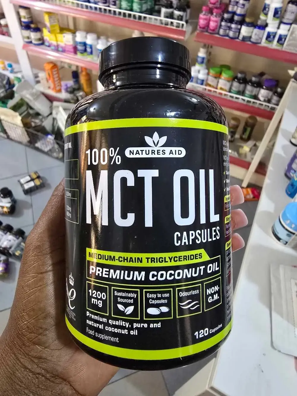 MCT Oil Capsules 1200mg