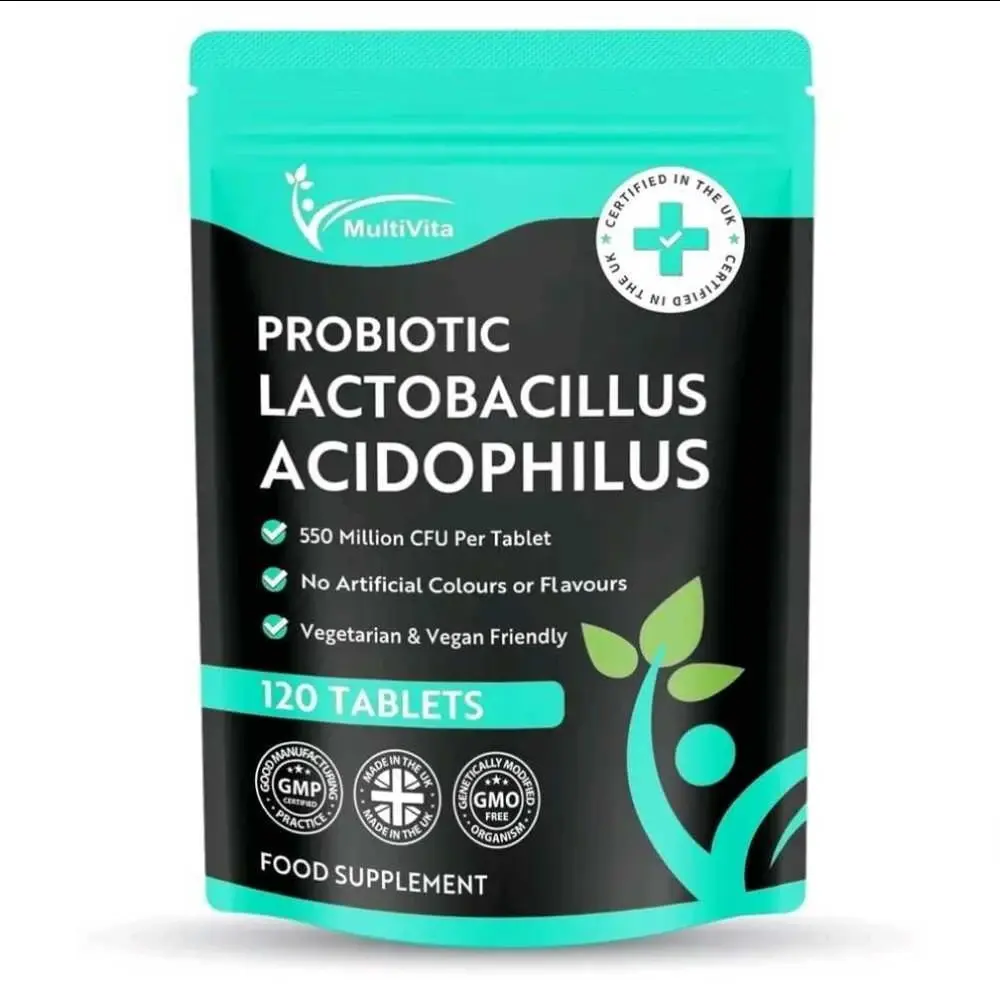Probiotic Lactobacillus Acidophilus 500mg