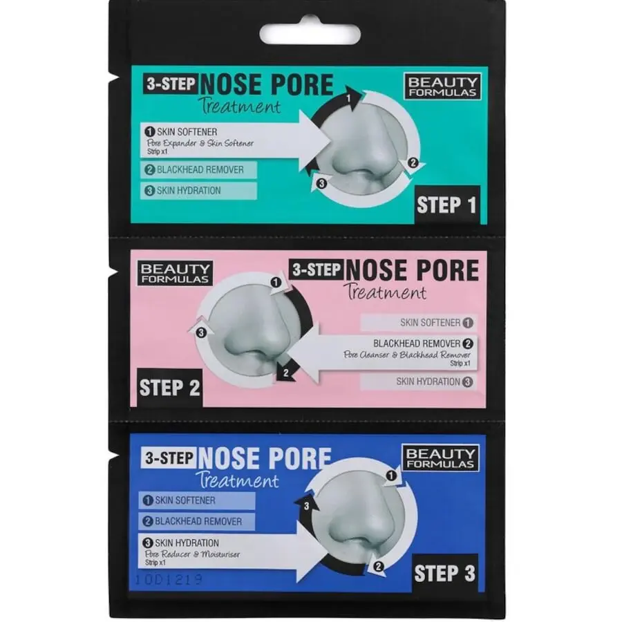 3-Step Nose Pore Treatment Mask Sets