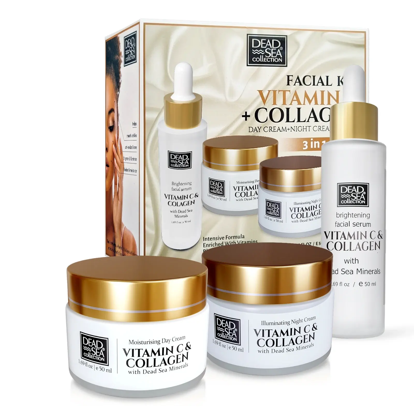 Facial Kit Vitamin C & Collagen 3 in 1 Pack