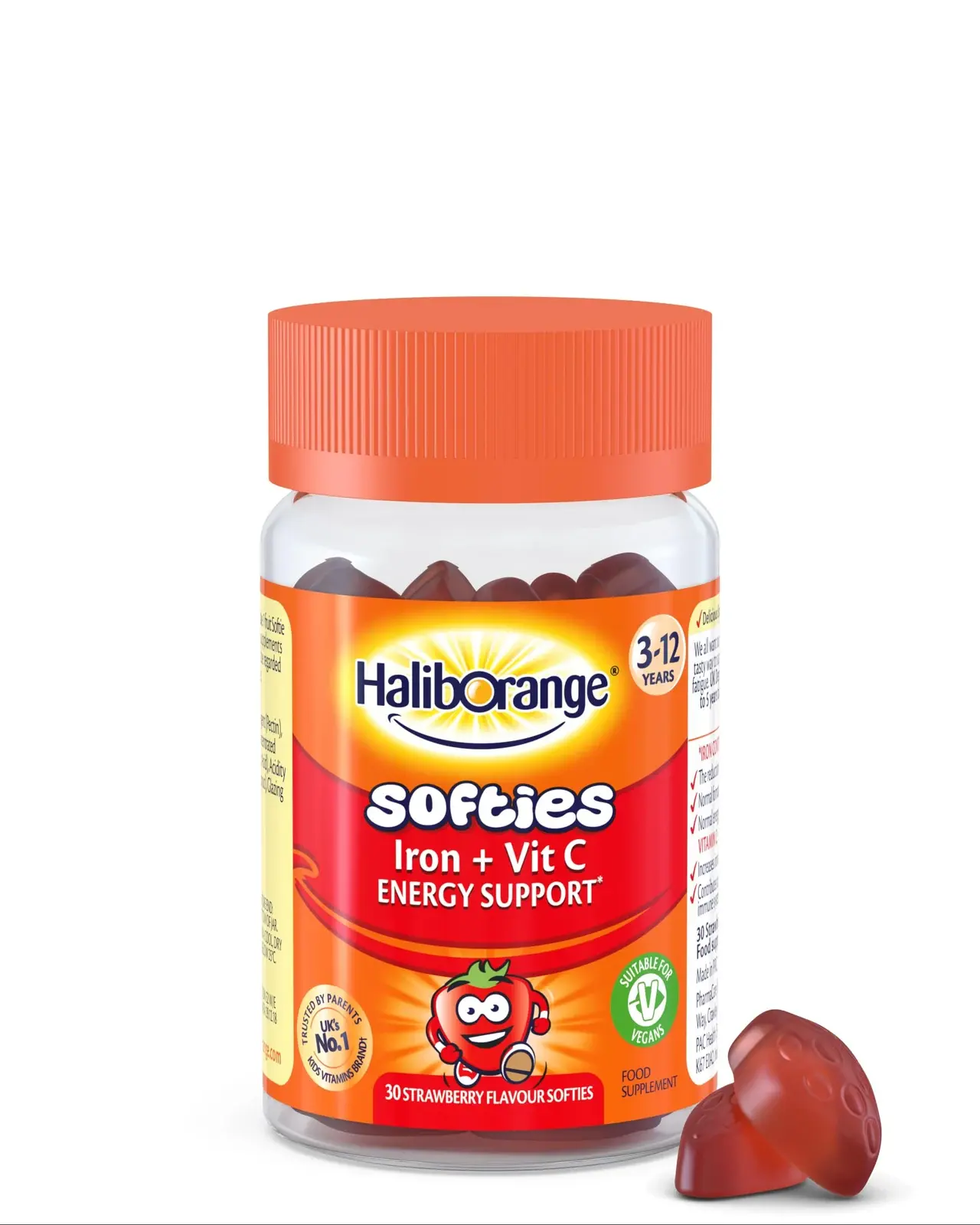 Softies Vitamin C Immune Support — 30 Blackcurrant Softies