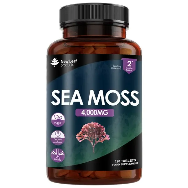 Sea Moss 4000mg 120 Tablets