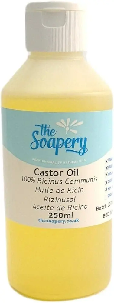 Castor Oil Organic Cold Pressed 250ml — 100% Pure