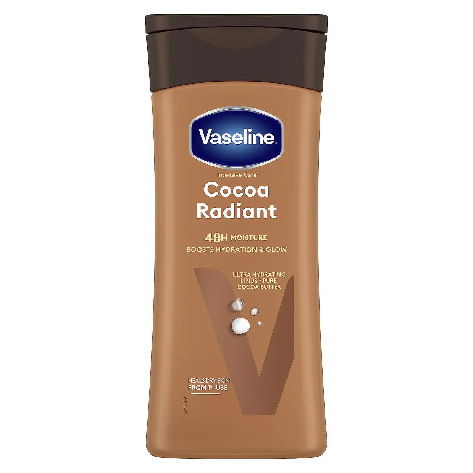 Cocoa Radiant Body Lotion — 100% Cocoa Butter for Dry Skin — 400ml